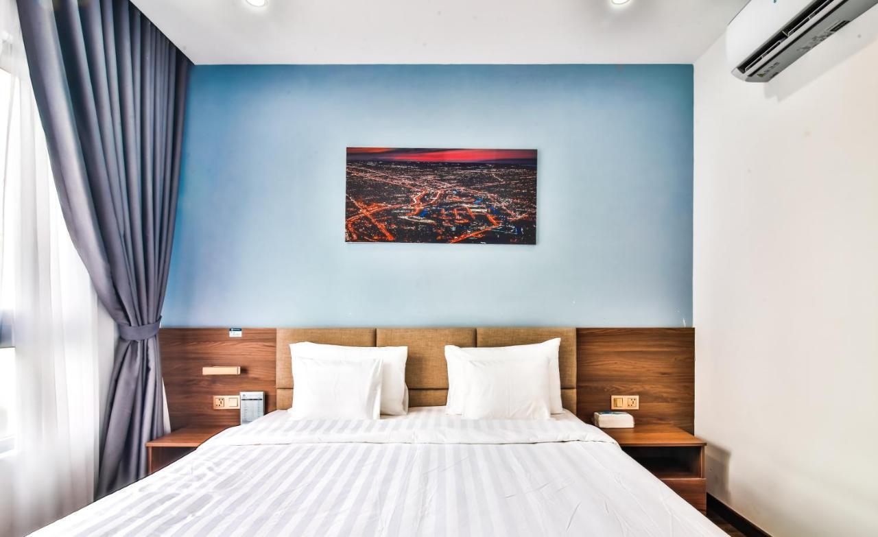 Grand Lee Hotel Ho Chi Minh-stad Buitenkant foto